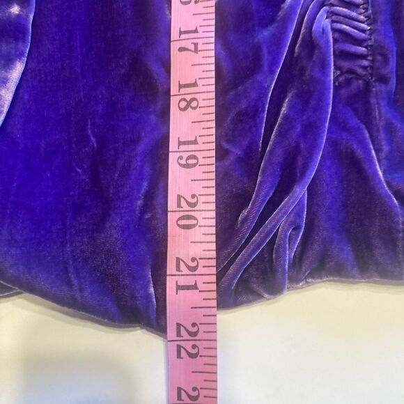 LAL Purple Velvet Women's Jacket - Picture 6 of 11